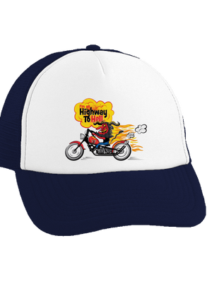 Highway to hell teherautós sapka French Navy cap