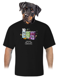 unisex túlméretezett póló
