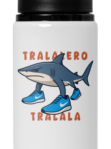 Tralalero Tralala – Italian Brainrot kulacs White