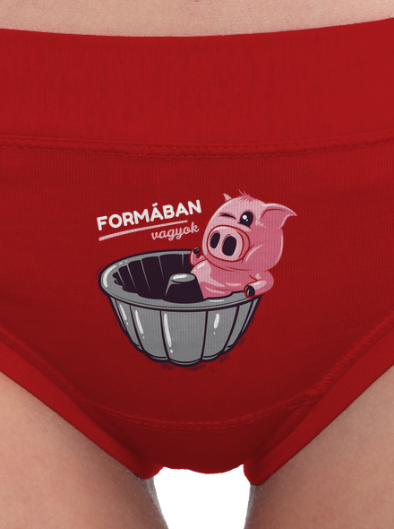 Formában női bugyik Red Mal