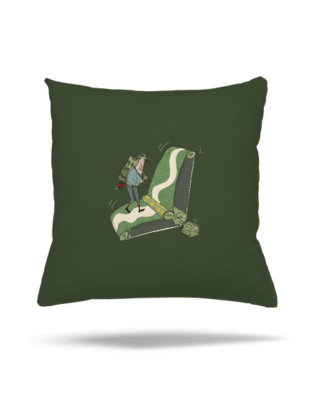 túrázás az övön párna Olive Green