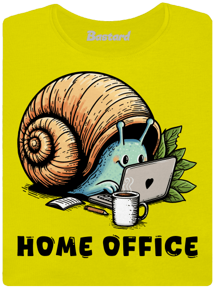 Sneka home office prémium női póló Lemon