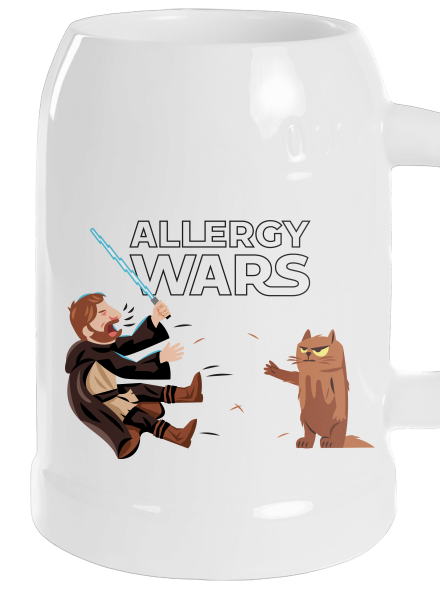 Allergy Wars söröskorsó White