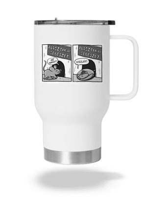 Plasztikai sebészet termosz bögre White