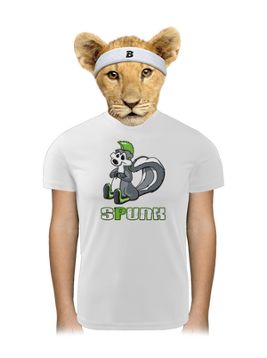 Spunk gyerek sport póló White