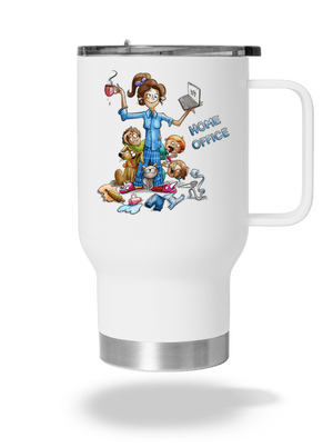 Anyukák home office termosz bögre White