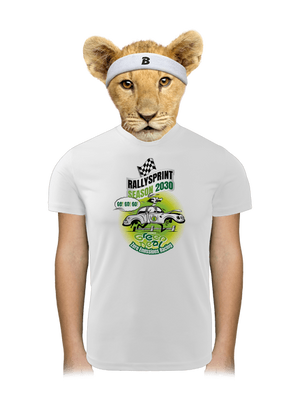 Rallysprint 2030 gyerek sport póló White