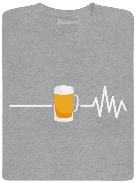 Beer help férfi póló Sport Grey