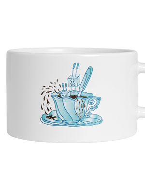 Cukorfüggő macaron bögre White