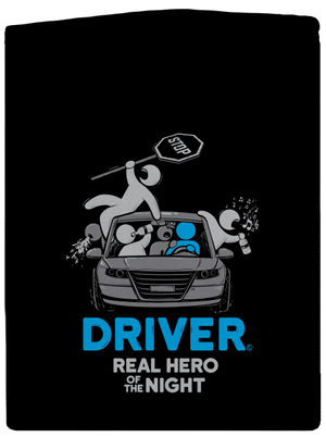 Driver cipzáras női pulóver Black