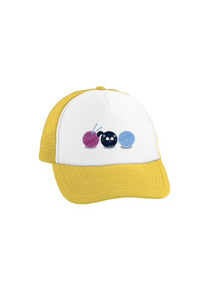 Macska teherautós sapka Sunflower cap