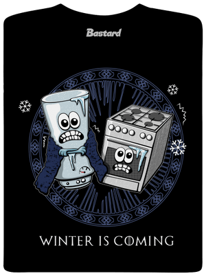 Winter is coming gyerek póló Black