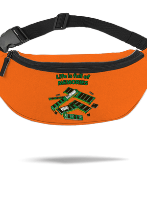 Memóriában tárolva övtáska Orange