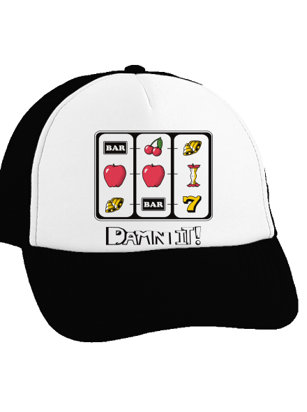 Gép teherautós sapka Black cap
