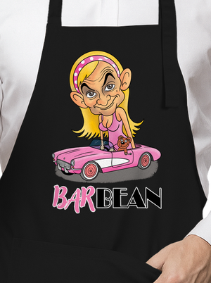 Barbean kötény Black