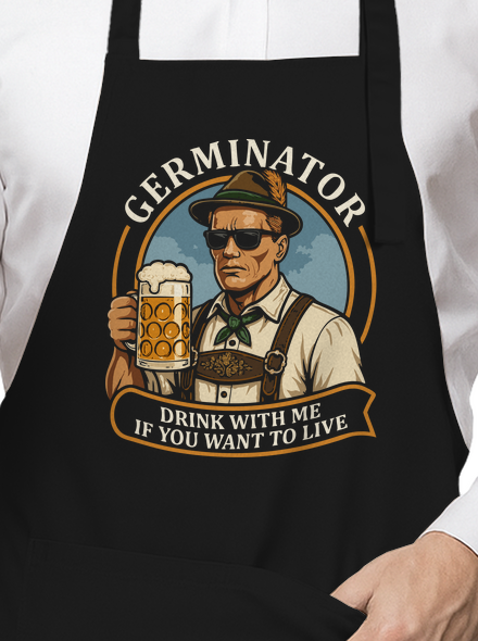 Germinator kötény Black