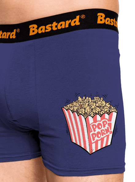 Popporn boxeralsó Blue Navy