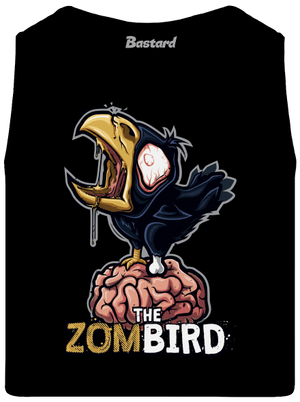 Zombird férfi trikó Black