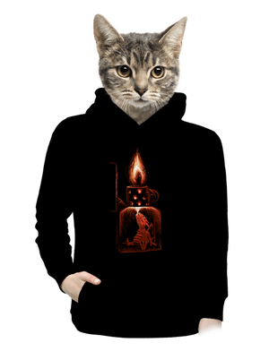 női kenguruzsebes pulóver