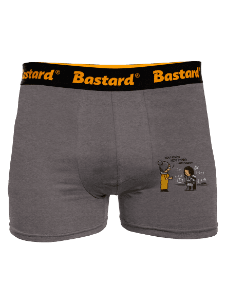 You know nothing boxeralsó Gray Melange