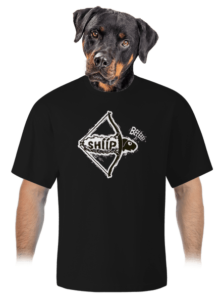  unisex túlméretezett póló Black