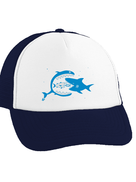 Halak teherautós sapka French Navy cap