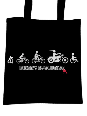 Bikers evolution táska Black
