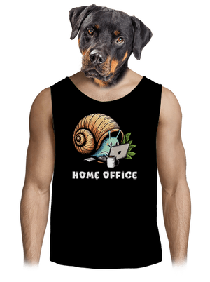 Sneka home office férfi trikó Black