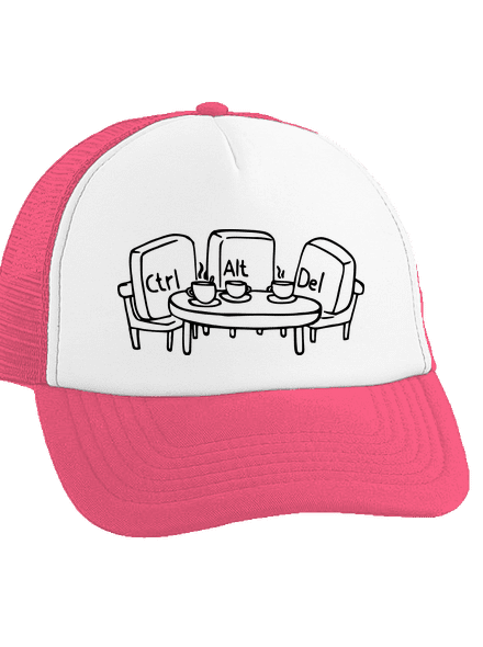 Elválaszthatatlan haverok teherautós sapka Fluorescent Pink cap