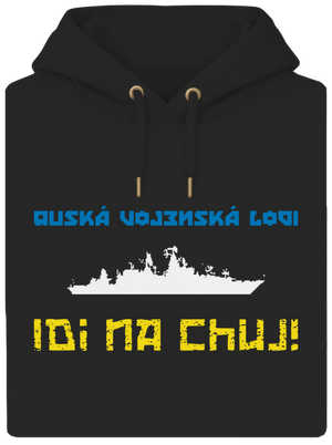  unisex prémium pulóver Dark Black