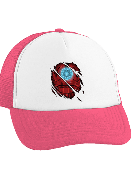 Ironman teherautós sapka Fluorescent Pink cap