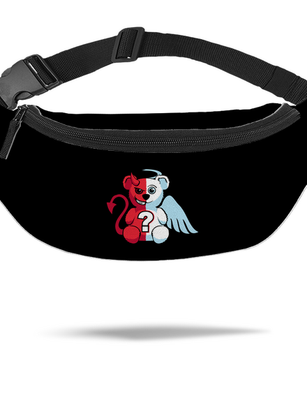 Angyal vagy ördög övtáska Black