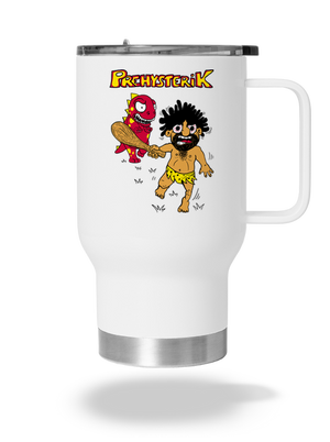 Prehysterik termosz bögre White