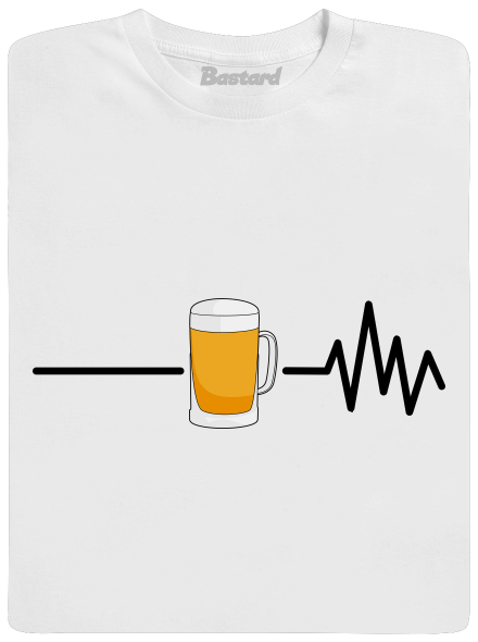 Beer help férfi póló White