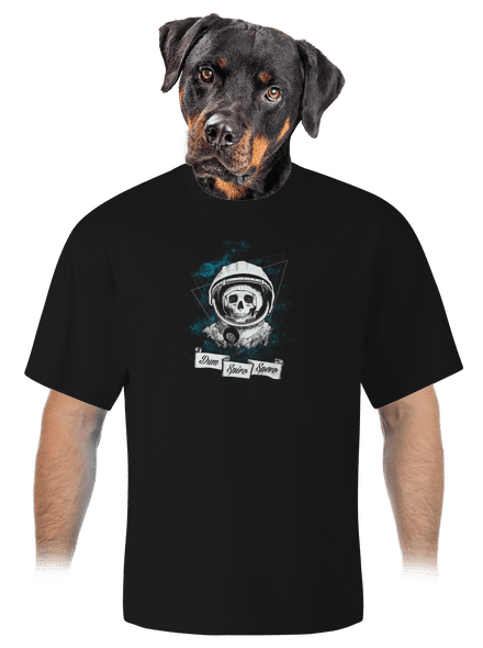 Dum spiro spero unisex túlméretezett póló Black