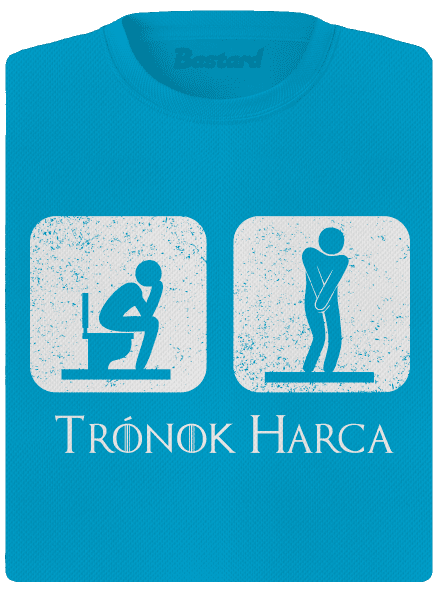 Trónok Harca női sportpóló Blue Atol