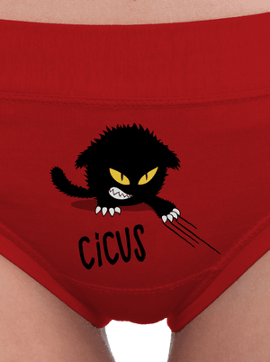 Cicus női bugyik Red Mal