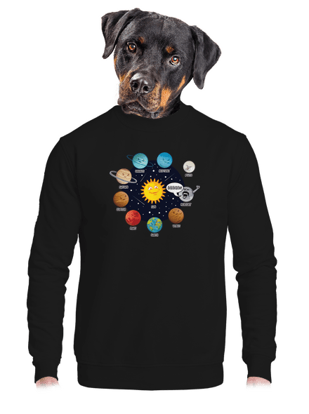 Mercury unisex crewneck Black