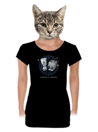 női póló elasztikus alsó szegéllyel