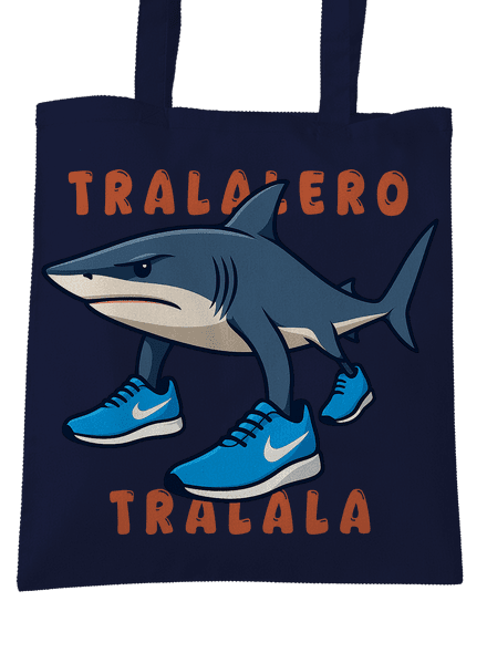 Tralalero Tralala – Italian Brainrot táska French Navy