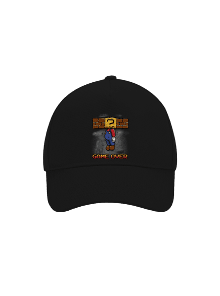 Game over baseballsapka Black