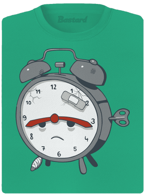 Ébresztőóra női sportpóló Mint Mal