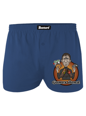 Games Bond férfi alsó nadrág Blue