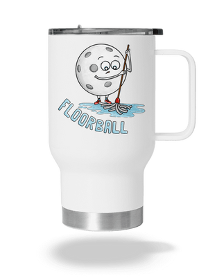 Floorball termosz bögre White