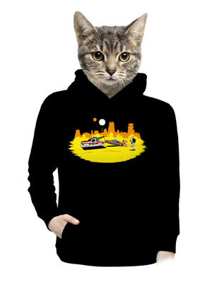 női kenguruzsebes pulóver