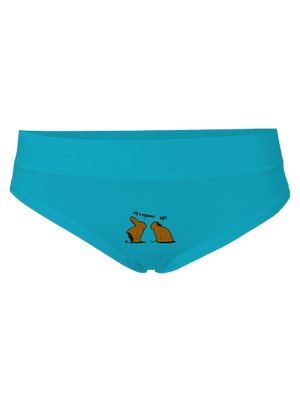 Fáj a seggem! női bugyik Turquoise