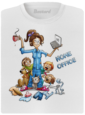 Anyukák home office női sportpóló White