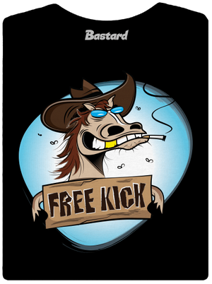 Free kick prémium női póló Black