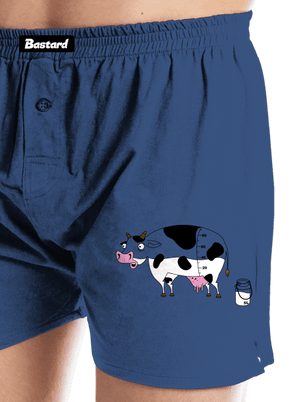 Tehén férfi alsó nadrág Blue