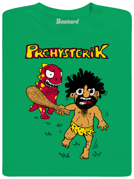 Prehysterik gyerek póló Kelly Green